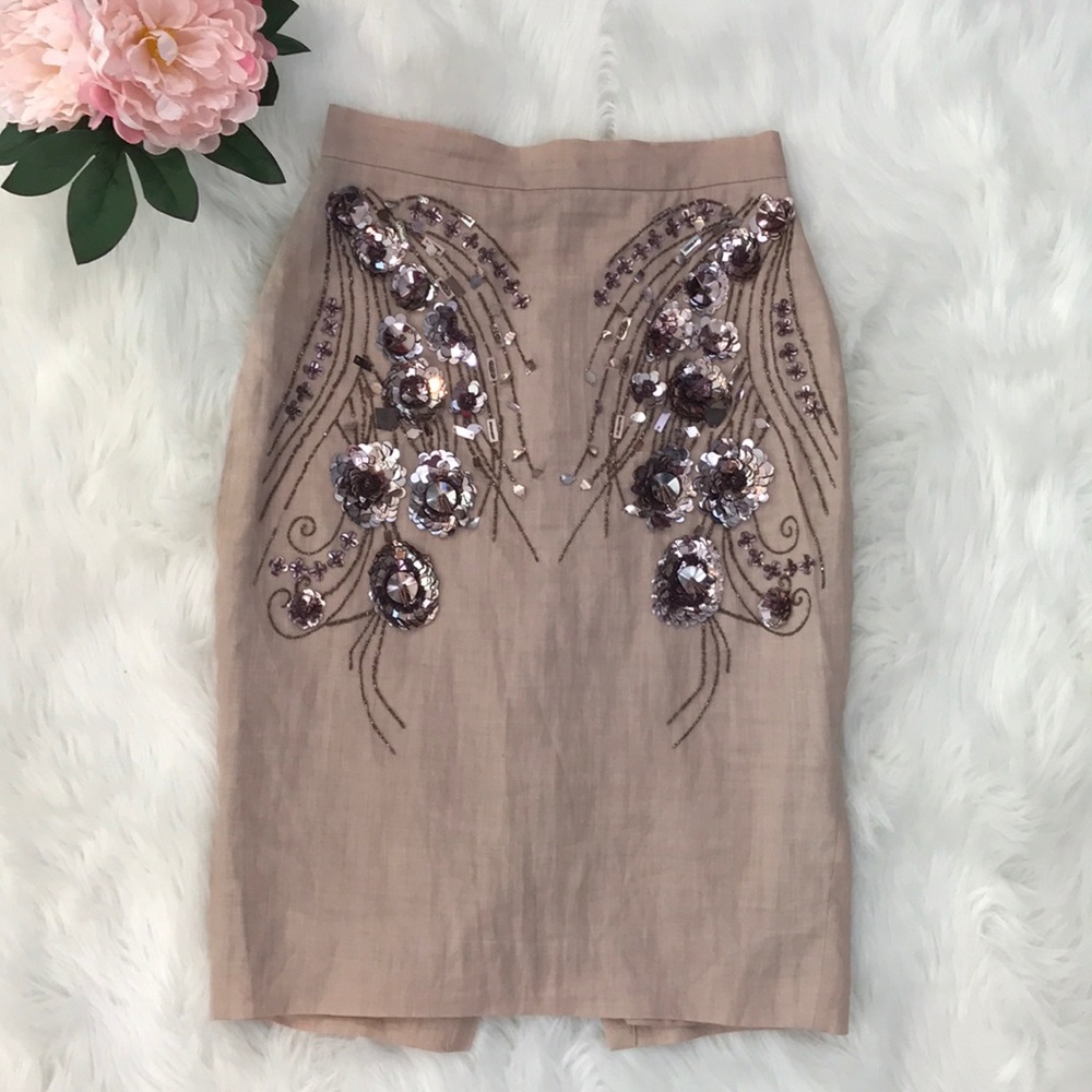 badgley mischka mark and james skirt